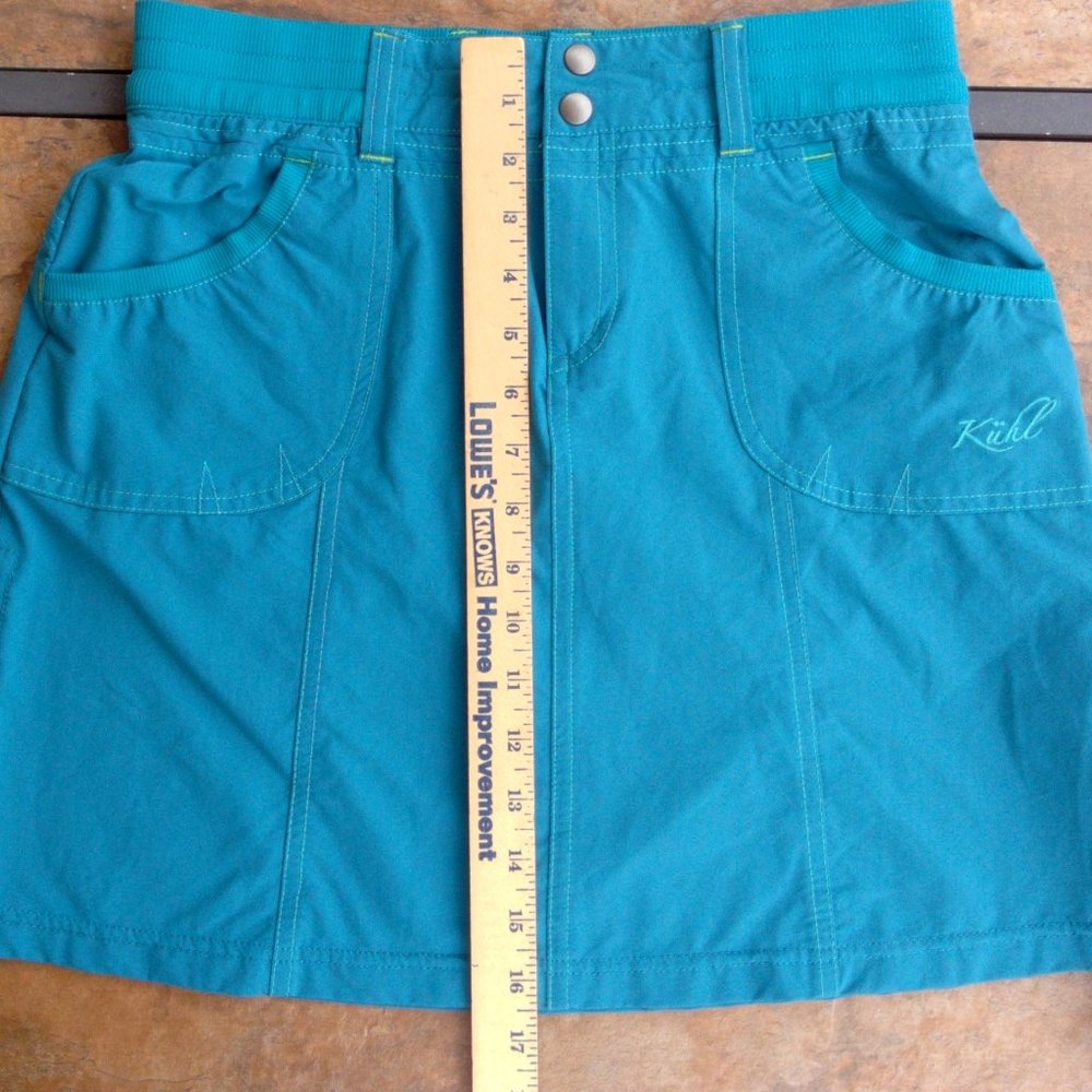 KUHL Durango Women’s Athletic Cargo Skort Skirt Quick Dry UPF 40 Size 2 - Picture 9 of 10
